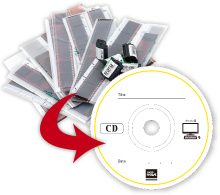 ネガをデジタルデータに変換してCDに保存 ネガからCD ネガをデジタルデータに変換してCDに保存 ネガからCD