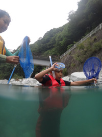 (1)水中ではものが大きく見える