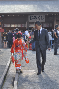 作例４自然な表情も撮っておく