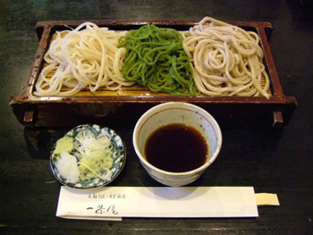 3色蕎麦