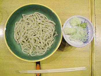 今年の蕎麦