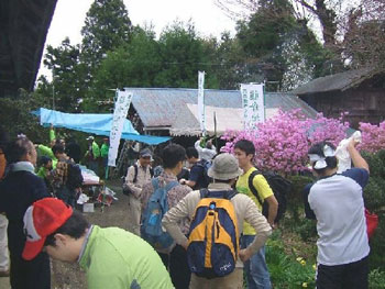 小林家周辺の祭りの様子