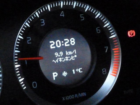 1℃