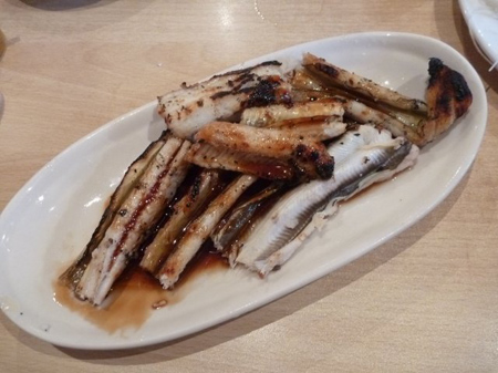 穴子の白焼き