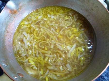 煮込みます