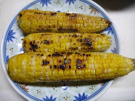 焼きトウモロコシ