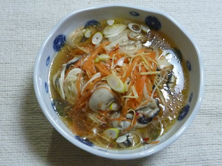 牡蠣の南蛮漬け