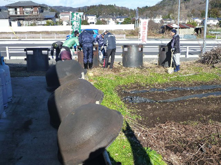 味噌仕込み