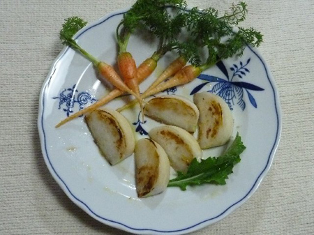 埼玉菜園(育ちすぎた野菜)