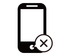 iPhone トラブルシューティングアシスタント　各種ボタン