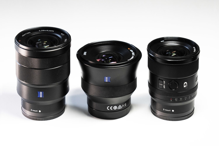 「Batis 2.8/18」と競合しそうなFEマウントのレンズ比較