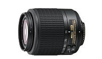 写真:ダブルズームキットに付属されるレンズ AF-S DX ズームニッコール ED 55-200mm F4-5.6G