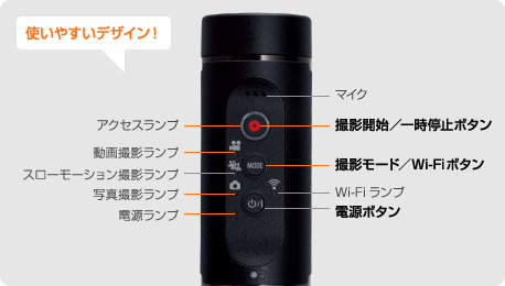 すっきりとした、シンプルなデザインがいい。