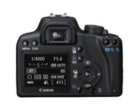 製品写真：EOS Kiss F 背面