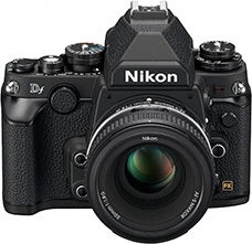 製品写真：ニコン Df 50mm F1.8G Special Editionキット ブラック