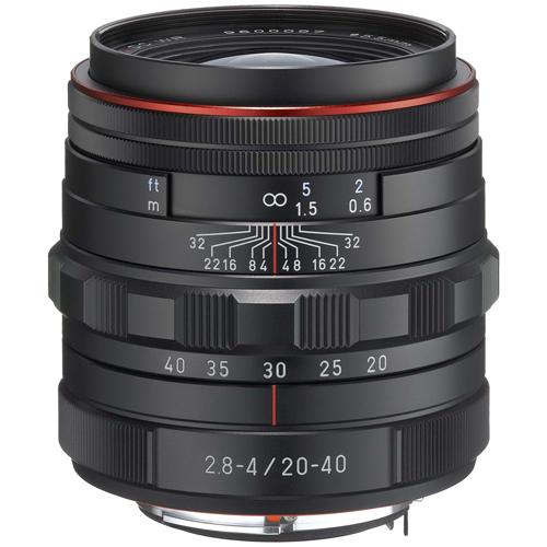 製品写真： ペンタックス HD PENTAX-DA 20-40mm F2.8-4 ED Limited DC WR ブラック