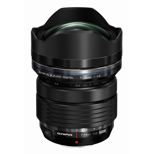 製品写真：オリンパス M.ZUIKO DIGITAL ED 7-14mm F2.8 PRO ブラック