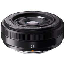 製品写真：フジフイルム XF27mm F2.8