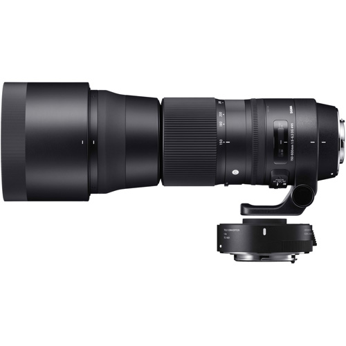 製品写真：シグマ 150-600mm F5-6.3 DG OS HSM Contemporary テレコンバーターキット キヤノン用