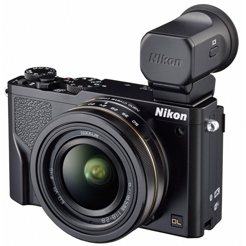 製品写真：ニコン DL 18-50 f/1.8-2.8 EVFキット