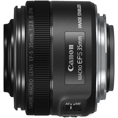 製品写真：キヤノン EF-S35mm F2.8 マクロ IS STM