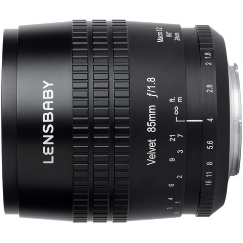 製品写真：レンズベビー ベルベット 85mm F1.8 ソニーEマウント
