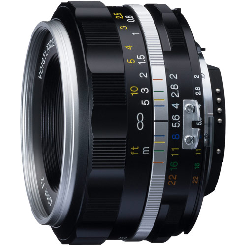 製品写真：コシナ フォクトレンダー ULTRON 40mm F2 Aspherical SL II S シルバーリム