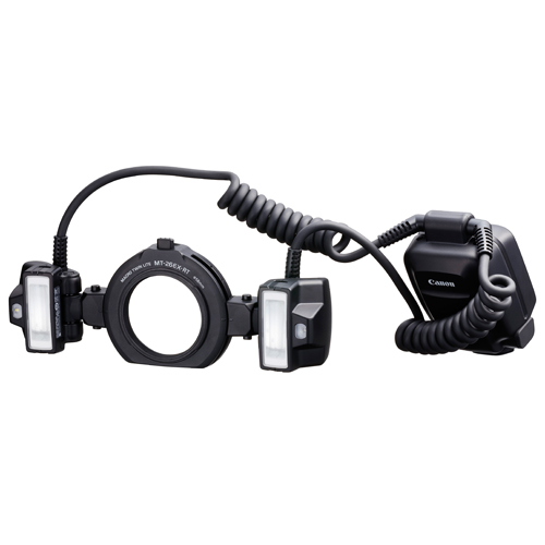 製品写真：キヤノン マクロツインライト MT-26EX-RT
