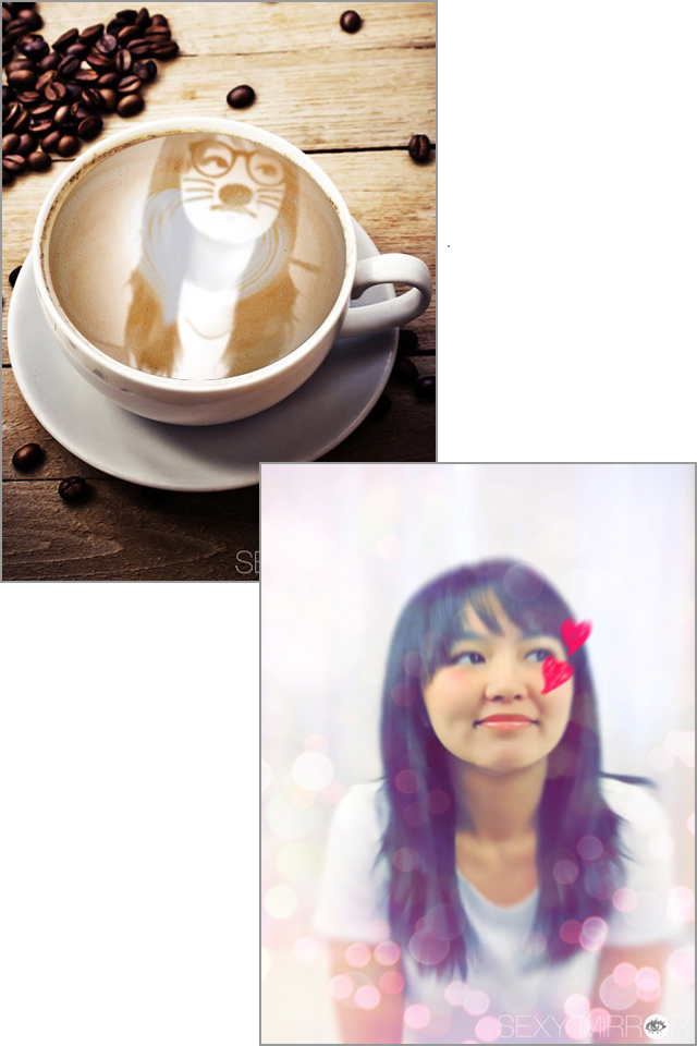 オシャレで綺麗な自撮り写真ができました!