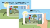 簡単操作でバッチリ構図が決まります!