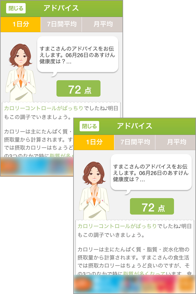 栄養士のアドバイスを参考に、ダイエットに励みましょう!